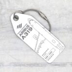 Aviationtag D-AKNP Weiß