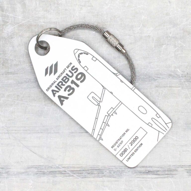 Aviationtag D-AKNP Weiß