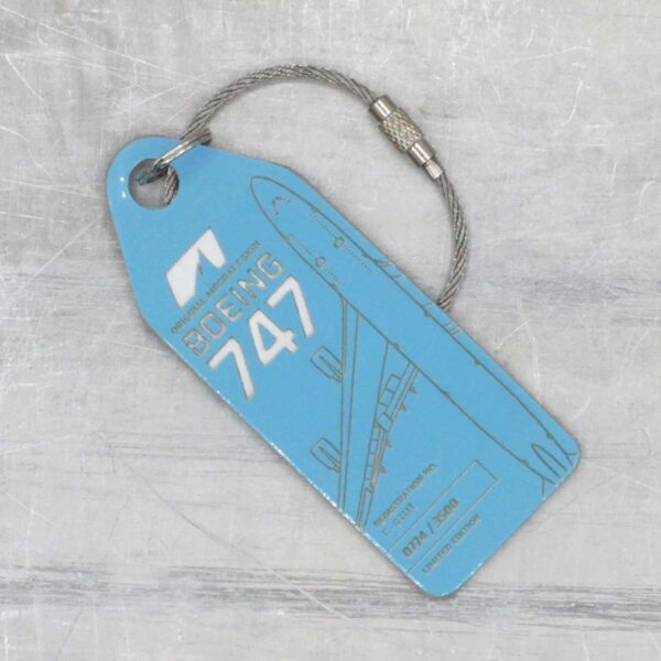 Aviationtag Corsair F-GTUI türkis