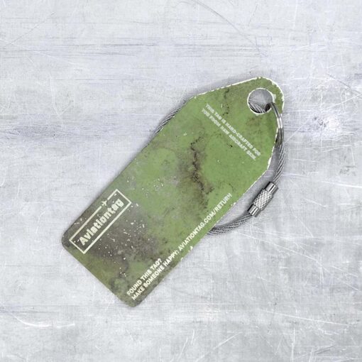 Aviationtag Braun Beech 18