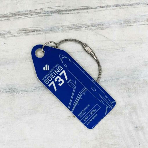 Aviationtag Boeing 737 Blau Southwest