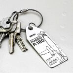 Aviationtag Weiß P180 Piaggio