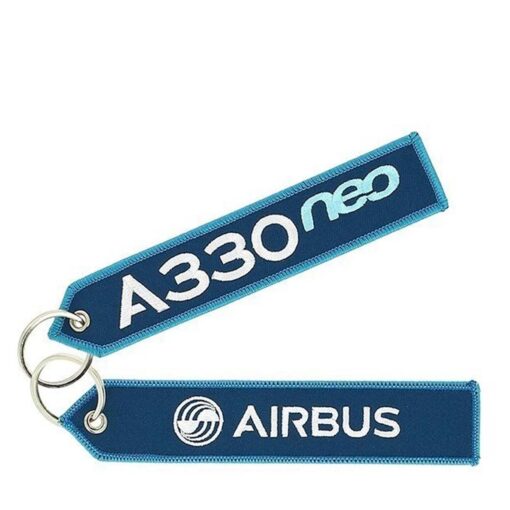 Airbus Schlüsselanhänger A330 neo blau