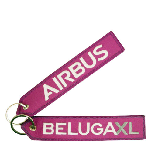 Airbus key fob Beluga XL pink