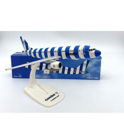 Condor Aircraft Model Blue Striped A320 1:200 Limox Wings