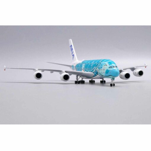 JC Wings Flugzeugmodell ANA A380 Turquoise Turtle