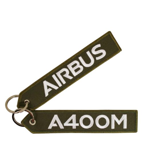 Airbus Schlüsselanhänger A400m Keyring grün