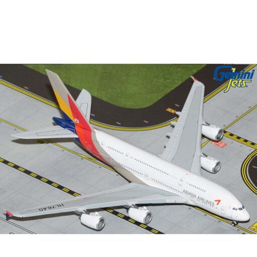GeminiJets Airbus A380-800 Asiana Airlines HL7640 Scale 1/400
