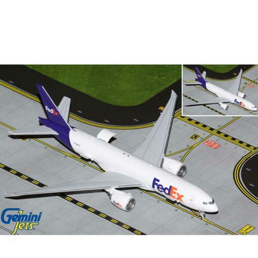 GeminiJets Boeing 777-200F FedEx Express Interactive Series N889FD Maßstab 1:400