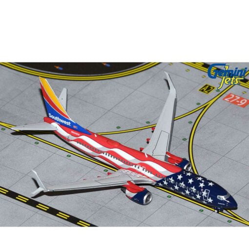 GeminiJets Southwest Airlines Freedom One N500WR Boeing 737-800 Scale 1:400