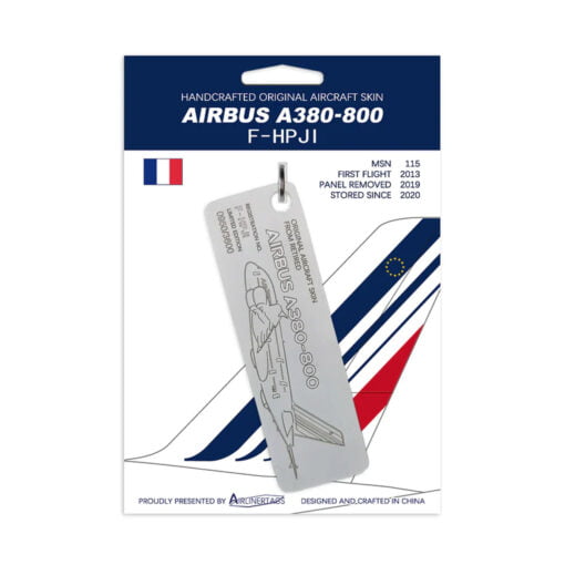 Airlinertags Airbus A380-800 Air France F-HPJI MSN 115 grau grey