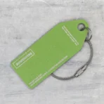 Aviationtag Shanghai Airlines Boeing 767 Rückseite