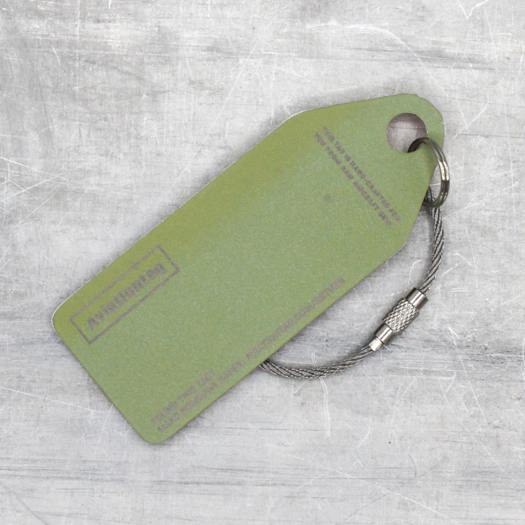 Aviationtag Tam Air A320 Airbus A320 Rückseite