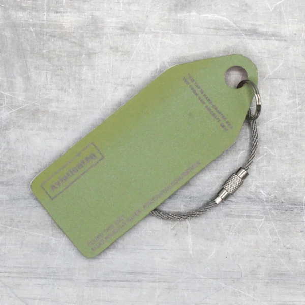 Aviationtag Tam Air A320 Airbus A320 Rückseite