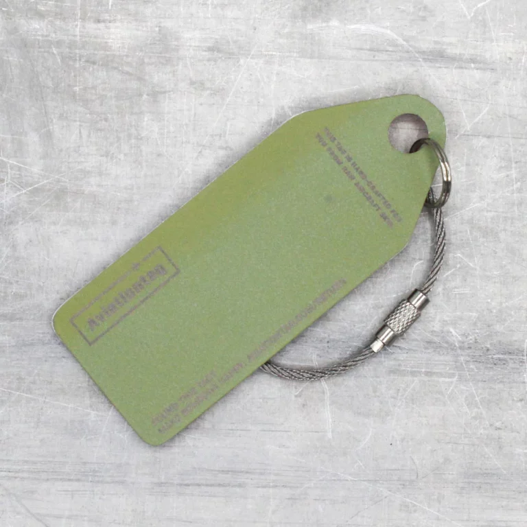 Aviationtag Tam Air A320 Airbus A320 Rückseite