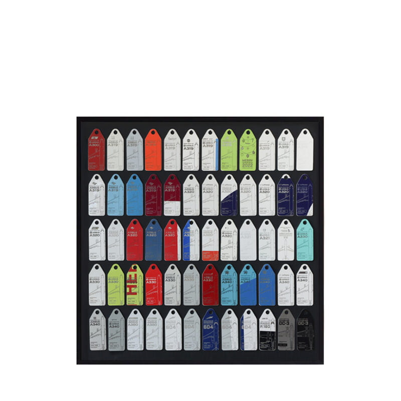 Aircraft Skin Display Rahmen für Aviationtags Aircrafttags