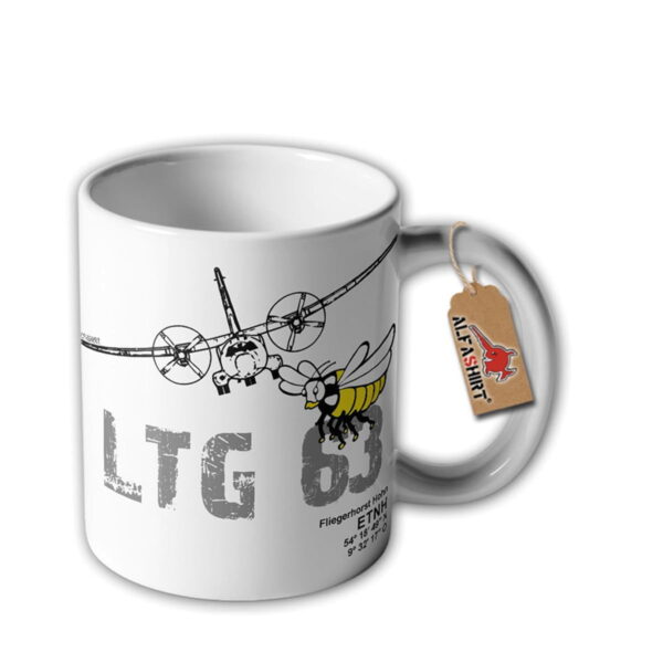 Alfashirt Becher LTG63 weiß