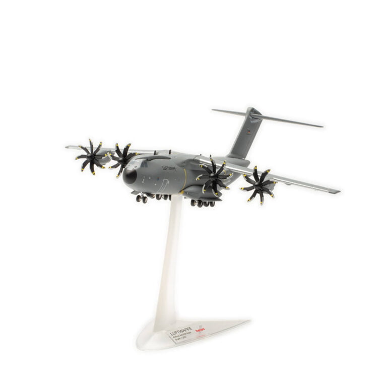 Herpa 557207-004 Luftwaffe Airbus A400M Atlas - LTG62 / Air Transport Wing 62, Wunstorf Air Base - 54+29 1:200