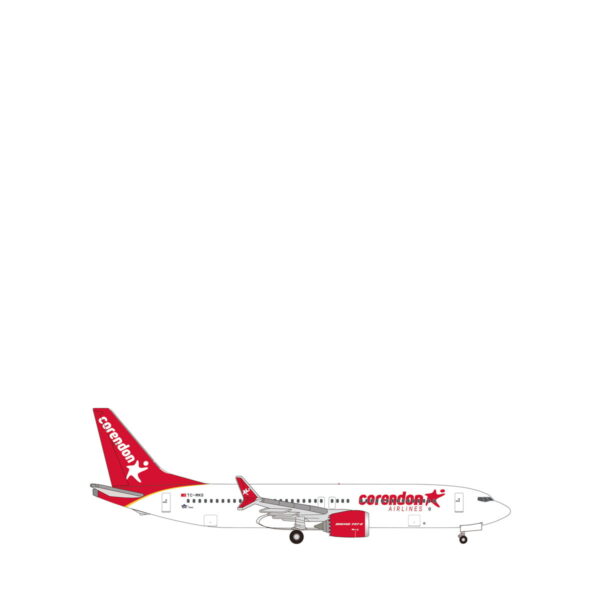 Herpa Boeing Cordon Airlines Boeing 737 MAX8 TC-MKS 537124