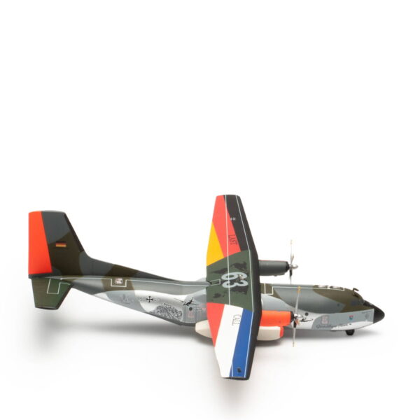 Herpa Luftwaffe Transall C-160 - LTG 63 / Air Transport Wing, Hohn Air Base “Retro Brummel” - Transall Fly-out 2021 571562 1:200