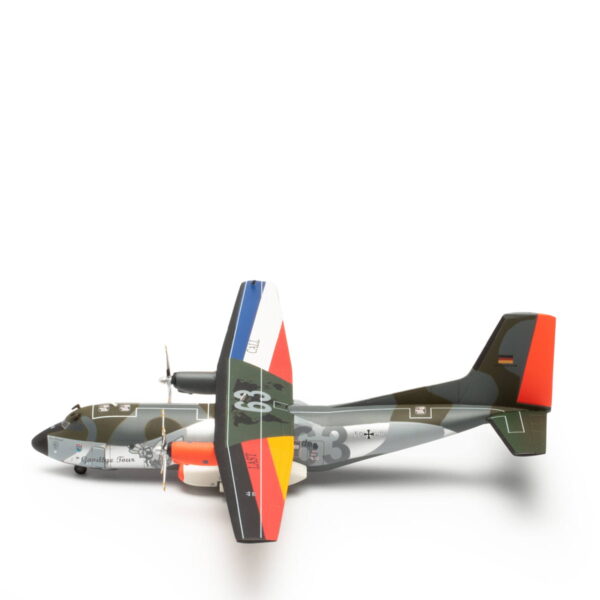 Herpa Luftwaffe Transall C-160 - LTG 63 / Air Transport Wing, Hohn Air Base “Retro Brummel” - Transall Fly-out 2021 571562 1:200