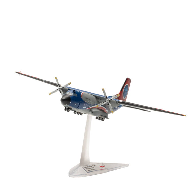 Herpa 572569 French Air Force Transall C-160R - Escadron électronique aéroporté (Airborne Electronic Squadron) 01/54 “Dunkerque”, Base aérienne 105, Evreux-Fauville “Last Transall Flight” – R212 / 64-GL