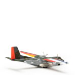 Herpa Luftwaffe Transall C-160 - LTG 63 / Air Transport Wing, Hohn Air Base “Retro Brummel” - Transall Fly-out 2021 571562 1:200