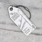 Aviationtag Air France A380 F-HPJA weiß white
