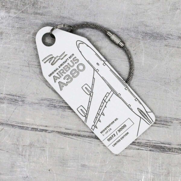 Aviationtag Air France A380 F-HPJA weiß white