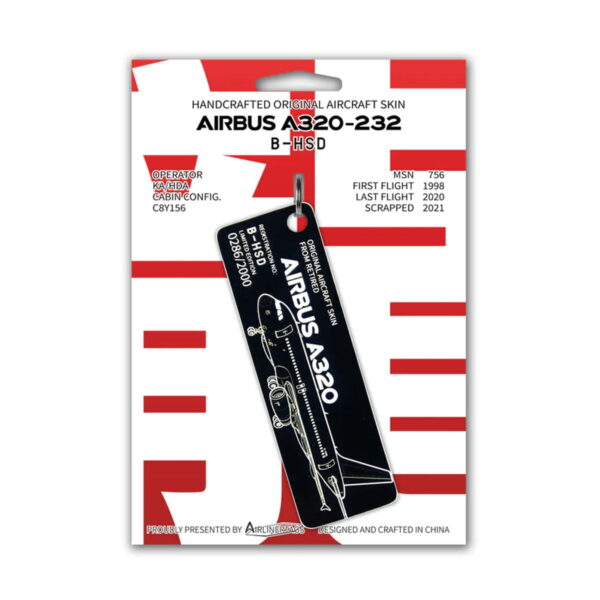 Airlinertags Dragonair A320 B-HSD schwarz