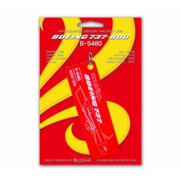 Airlinertags Hainan Airlines B-5408 Rot