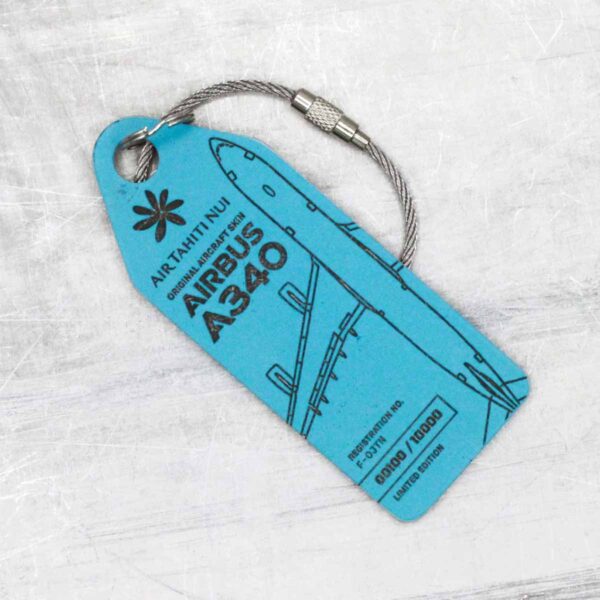 Aviationtag Air Tahiti Nui F-OJTN hellblau