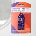 Aviationtag ATR42 EC-KAI lila