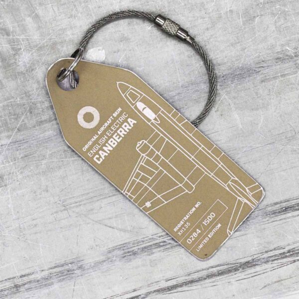 Aviationtag Canberra PR.9 Royal Air Force braun