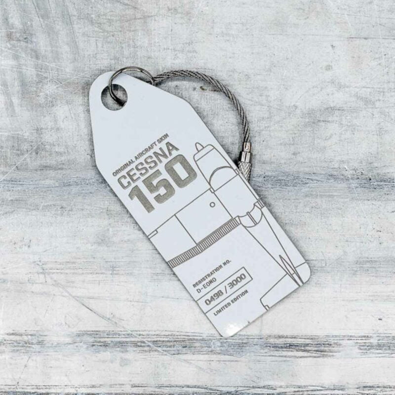 Aviationtag Cessna D-EOMO weiß