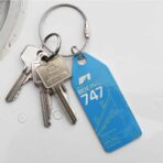 Aviationtag Corsair 747 hellblau
