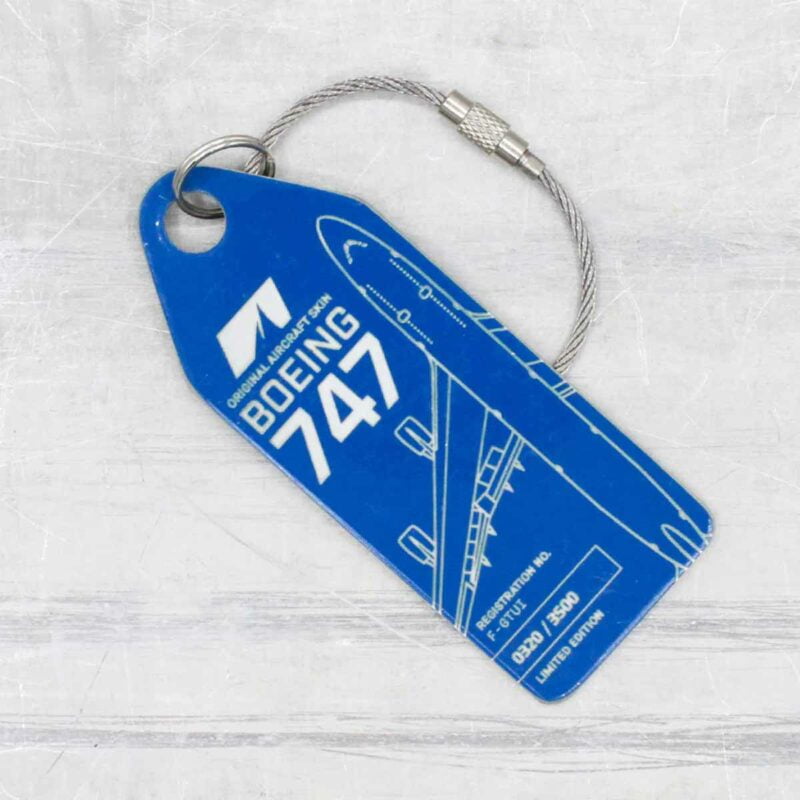 Aviationtag Corsair F-GTUI blau