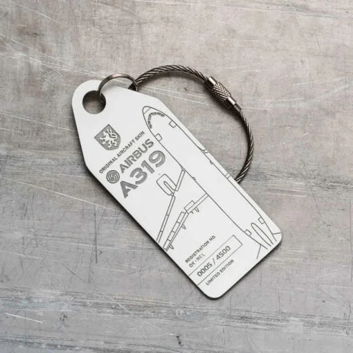 Aviationtag Czech Airlines A319 Weiß