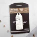 Aviationtag Etihad 777 weiß