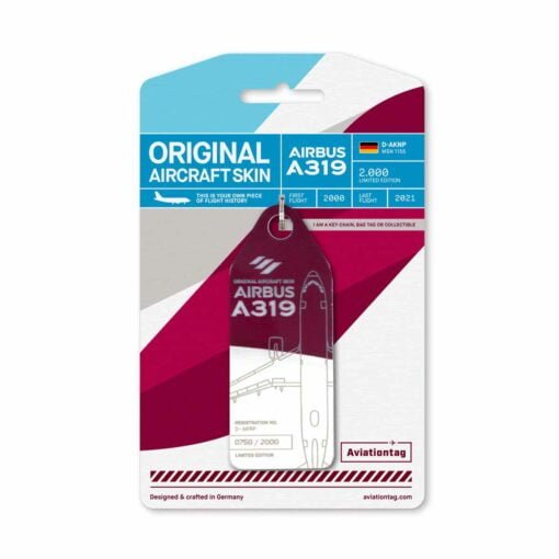 Aviationtag Eurowings A319 D-AKNP bicolor