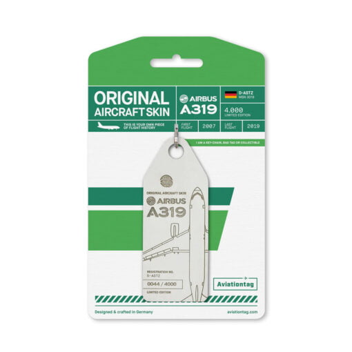 Aviationtag Germania A319 D-ASTZ weiß