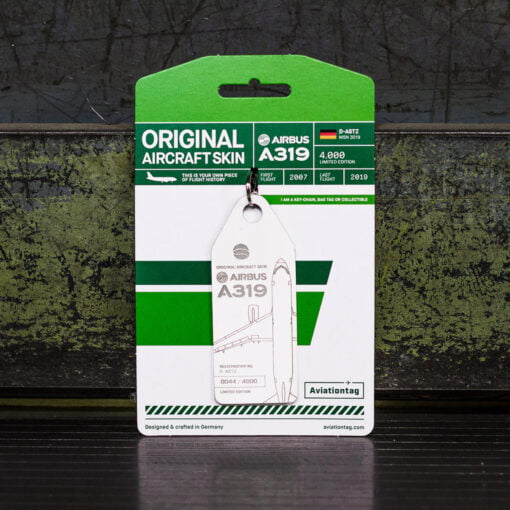 Aviationtag Germania A319 weiß