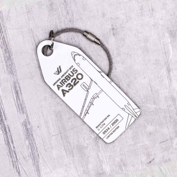 Aviationtag Germanwings D-AIPW weiß