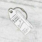 Aviationtag Lufthansa A340 weiß