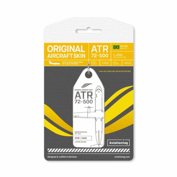 Aviationtag Passadero ATR72 PR-PDH-weiß