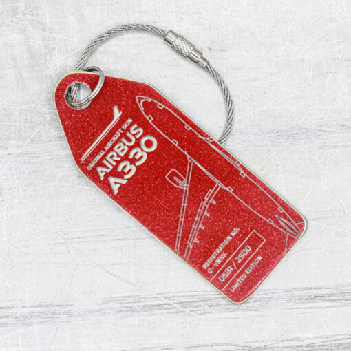 Aviationtag Virgin Atlantic A330 rot