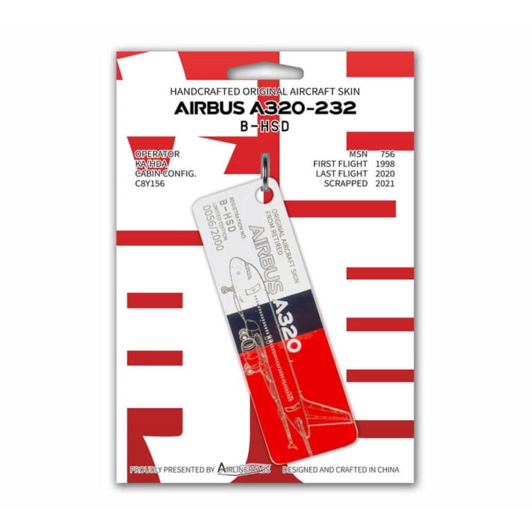 Airlinertags Dragonair A320 B-HSD tricolor