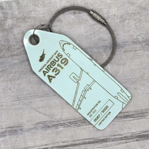 Aviationtag Cyprus Airways A319 5B-DCX mint – Bild 2