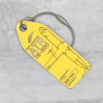 Aviationtag Passadero ATR72 gelb