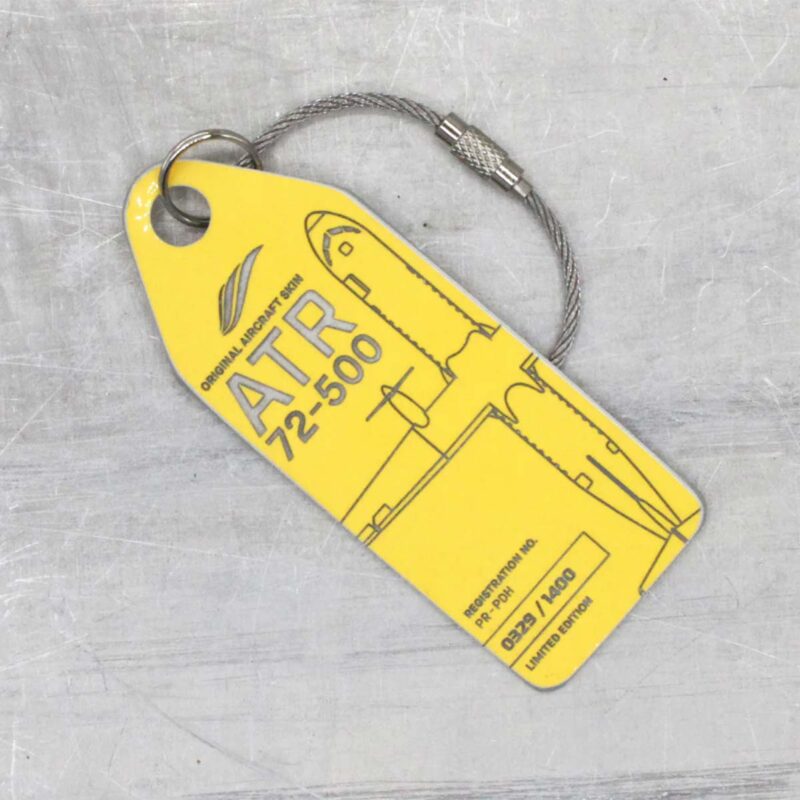 Aviationtag Passadero ATR72 gelb
